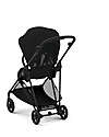 Cybex Passeggino Melio Carbon - Moon Black - Telaio Carbon - Super Leggero con Telaio in Carbonio Passeggini Leggeri