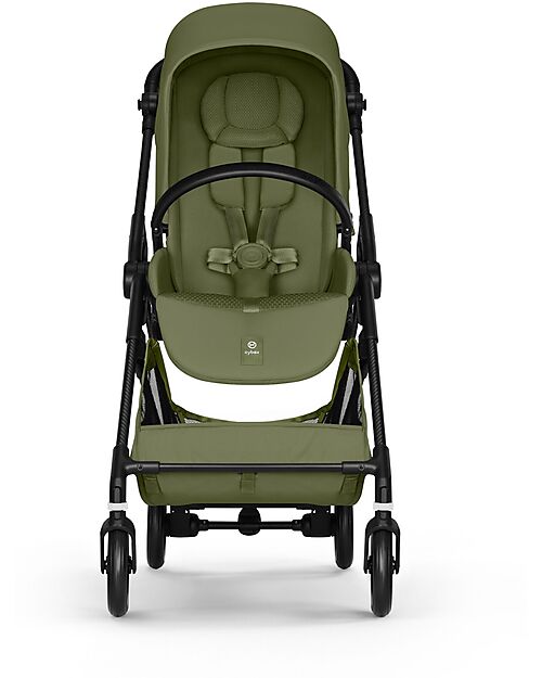Cybex Passeggino Melio Carbon - Moss Green - Super Leggero con Telaio in Carbonio Passeggini Leggeri