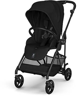 Cybex Passeggino Melio Carbon - Nero Magico - Super Leggero con Telaio in Carbonio Passeggini Leggeri