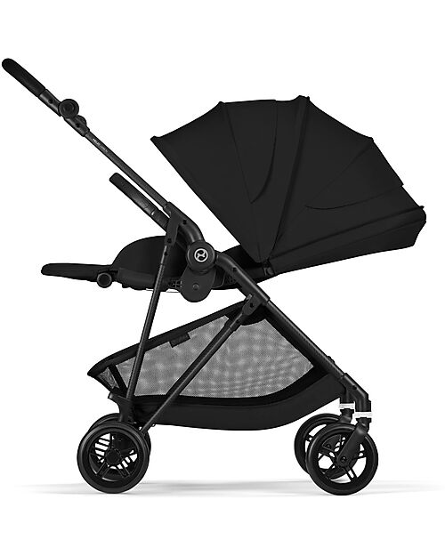 Cybex Passeggino Melio Carbon - Nero Magico - Super Leggero con Telaio in Carbonio Passeggini Leggeri