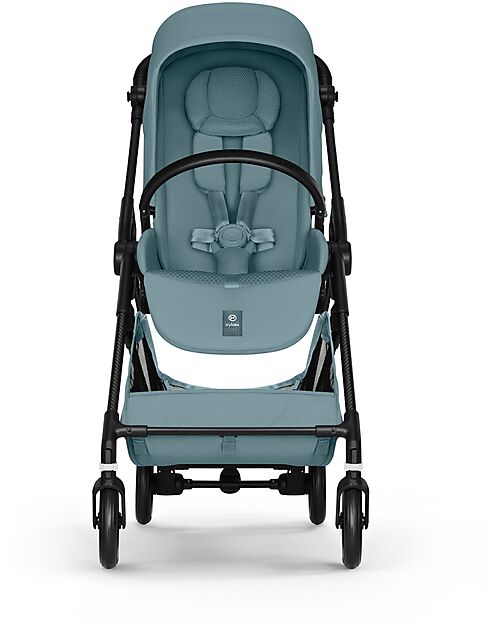 Cybex Passeggino Melio Carbon - Stormy Blue - Super Leggero con Telaio in Carbonio Passeggini Leggeri