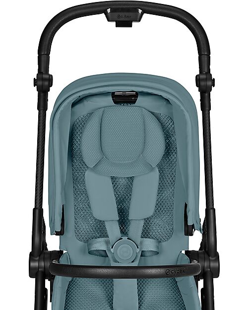 Cybex Passeggino Melio Carbon - Stormy Blue - Super Leggero con Telaio in Carbonio Passeggini Leggeri