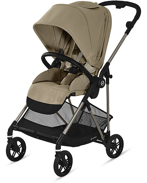Cybex Passeggino Melio - Classic Beige - Ultra-Leggero da 0 a 3 anni! Passeggini Leggeri