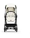 Cybex Passeggino Melio - Cotton White - Versatile e Super Leggero - dalla Nascita ai 15kg Passeggini Leggeri