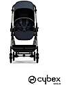 Cybex Passeggino Melio - Dark Blue - Telaio Taupe - dalla Nascita ai 15 kg Passeggini Leggeri