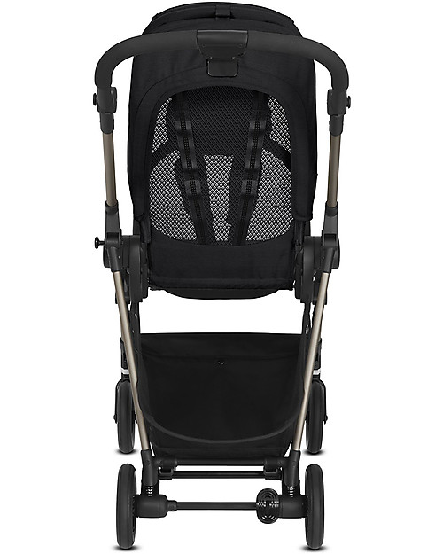 Cybex Passeggino Melio - Deep Black - Ultra-Leggero da 0 a 3 anni! Passeggini Leggeri