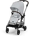 Cybex Passeggino Melio - Fog Grey - Telaio Taupe - dalla Nascita ai 15 kg Passeggini Leggeri
