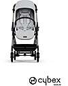 Cybex Passeggino Melio - Fog Grey - Telaio Taupe - dalla Nascita ai 15 kg Passeggini Leggeri