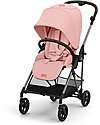 Cybex Passeggino Melio - Hibiscus Red - Versatile e Super Leggero - dalla Nascita ai 15kg Passeggini Leggeri