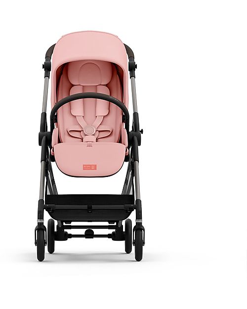 Cybex Passeggino Melio - Hibiscus Red - Versatile e Super Leggero - dalla Nascita ai 15kg Passeggini Leggeri