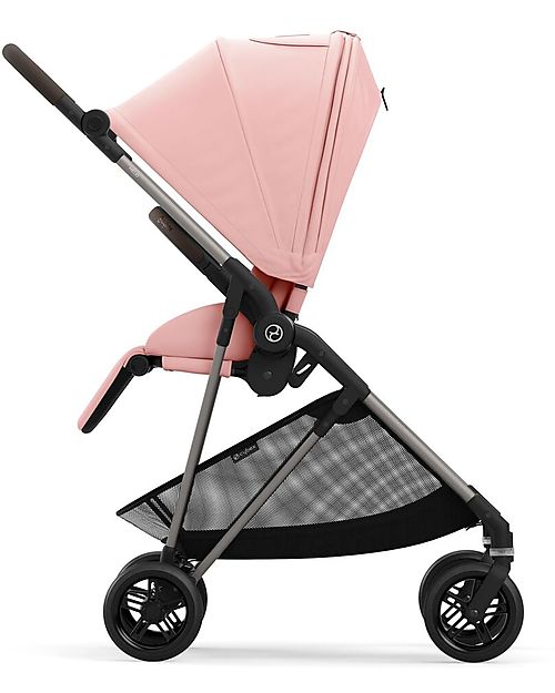 Cybex Passeggino Melio - Hibiscus Red - Versatile e Super Leggero - dalla Nascita ai 15kg Passeggini Leggeri