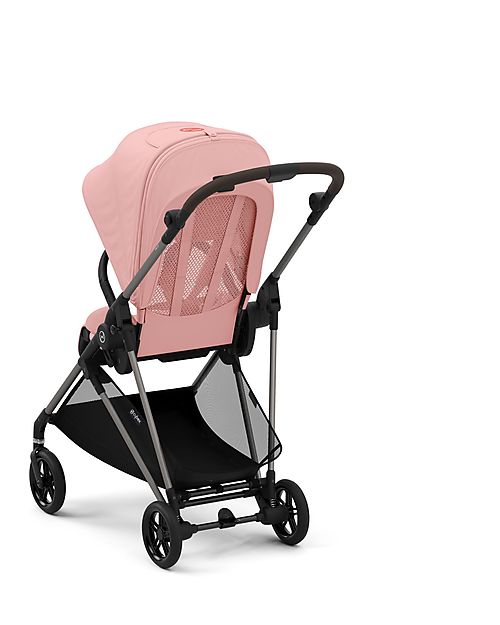 Cybex Passeggino Melio - Hibiscus Red - Versatile e Super Leggero - dalla Nascita ai 15kg Passeggini Leggeri