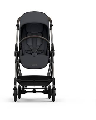 Cybex Passeggino Melio - Monument Grey - Versatile e Super Leggero - dalla Nascita ai 15kg Passeggini Leggeri