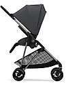 Cybex Passeggino Melio - Monument Grey - Versatile e Super Leggero - dalla Nascita ai 15kg Passeggini Leggeri