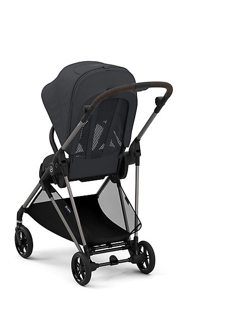 Cybex Passeggino Melio - Monument Grey - Versatile e Super Leggero - dalla Nascita ai 15kg Passeggini Leggeri