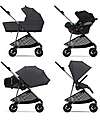 Cybex Passeggino Melio - Monument Grey - Versatile e Super Leggero - dalla Nascita ai 15kg Passeggini Leggeri