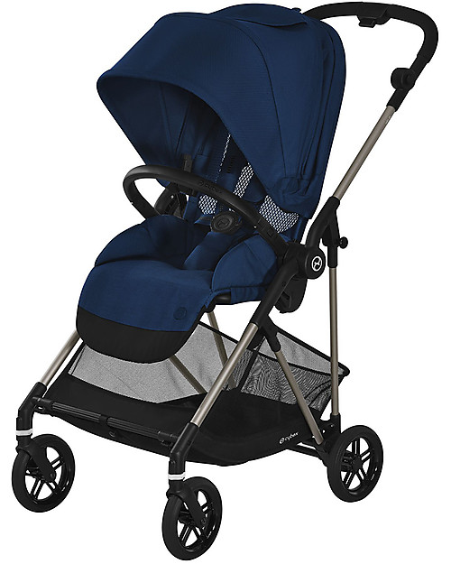 Cybex Passeggino Melio - Navy Blue - Ultra-Leggero da 0 a 3 anni! Passeggini Leggeri