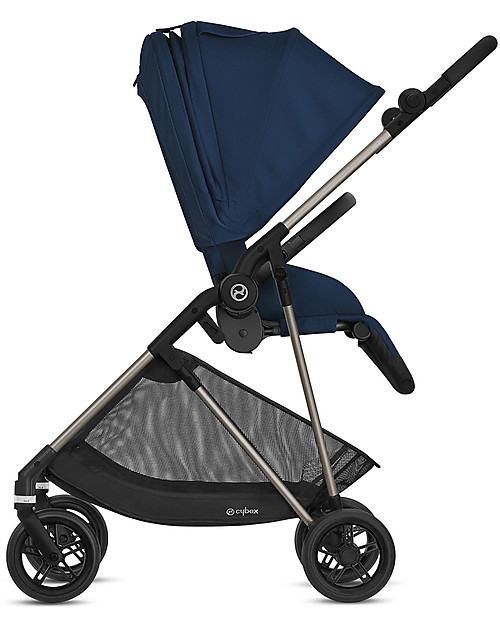 Cybex Passeggino Melio - Navy Blue - Ultra-Leggero da 0 a 3 anni! Passeggini Leggeri