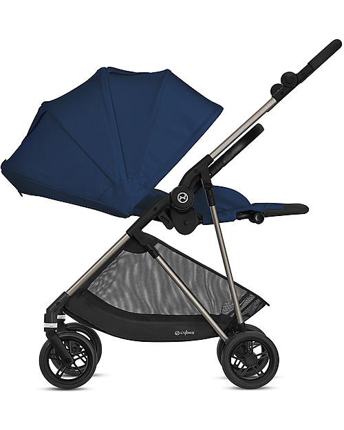 Cybex Passeggino Melio - Navy Blue - Ultra-Leggero da 0 a 3 anni! Passeggini Leggeri