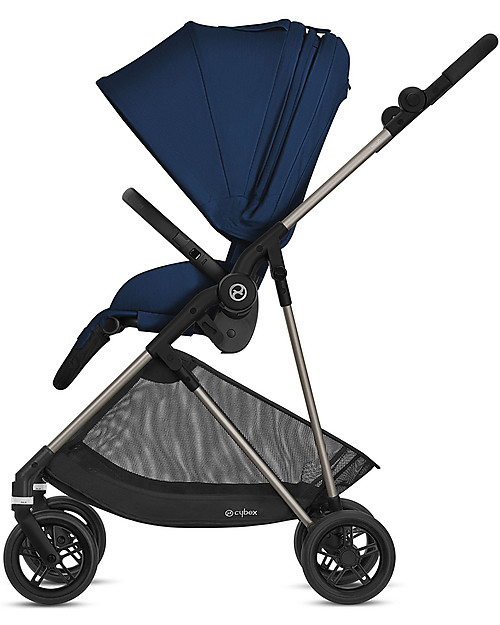 Cybex Passeggino Melio - Navy Blue - Ultra-Leggero da 0 a 3 anni! Passeggini Leggeri