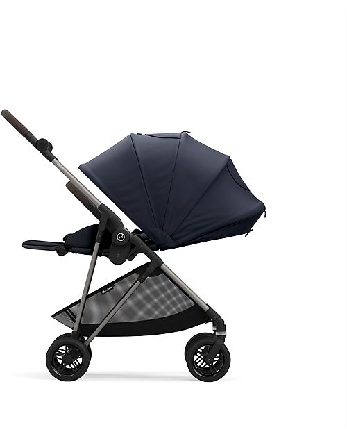 Cybex Passeggino Melio - Ocean Blue - Versatile e Super Leggero - dalla Nascita ai 15kg Passeggini Leggeri