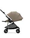 Cybex Passeggino Melio - Seashell Beige - Versatile e Super Leggero - dalla Nascita ai 15kg Passeggini Leggeri