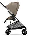 Cybex Passeggino Melio - Seashell Beige - Versatile e Super Leggero - dalla Nascita ai 15kg Passeggini Leggeri
