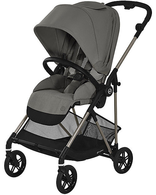 Cybex Passeggino Melio - Soho Grey - Ultra-Leggero da 0 a 3 anni! Passeggini Leggeri
