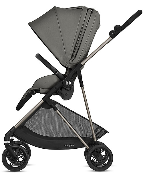 Cybex Passeggino Melio - Soho Grey - Ultra-Leggero da 0 a 3 anni! Passeggini Leggeri