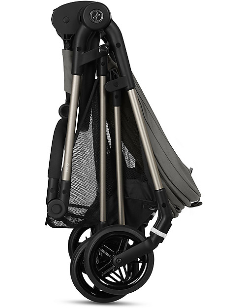 Cybex Passeggino Melio - Soho Grey - Ultra-Leggero da 0 a 3 anni! Passeggini Leggeri