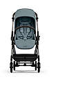 Cybex Passeggino Melio - Stormy Blue - Telaio Taupe - dalla Nascita ai 15 kg Passeggini Leggeri