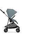 Cybex Passeggino Melio - Stormy Blue - Telaio Taupe - dalla Nascita ai 15 kg Passeggini Leggeri