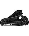 Cybex Passeggino Melio Street - Real Black - Design Street Art - dalla Nascita ai 15kg Passeggini Leggeri