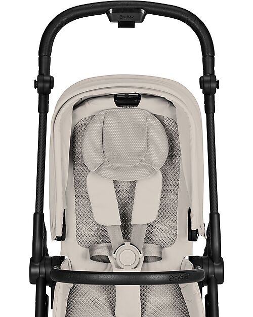 Cybex Passeggino MelioCarbon - Dune Grey - Super Leggero con Telaio in Carbonio Passeggini Leggeri