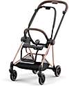Cybex Passeggino Mios3 Platinum - Telaio Rose Gold e Seduta Deep Black Passeggini Classici