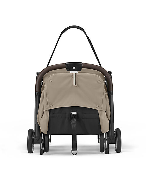 Cybex Passeggino Orfeo - Almond Beige - Con Dettaglio Telaio Taupe - Nuovo Modello Passeggini Leggeri