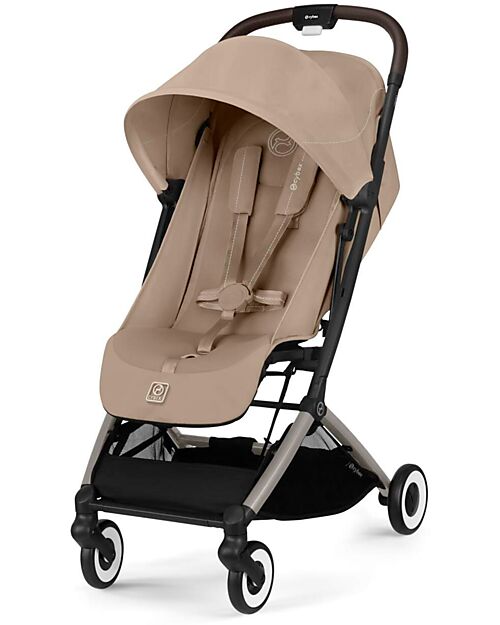 Cybex Passeggino Orfeo - Almond Beige - Con Dettaglio Telaio Taupe Passeggini Leggeri