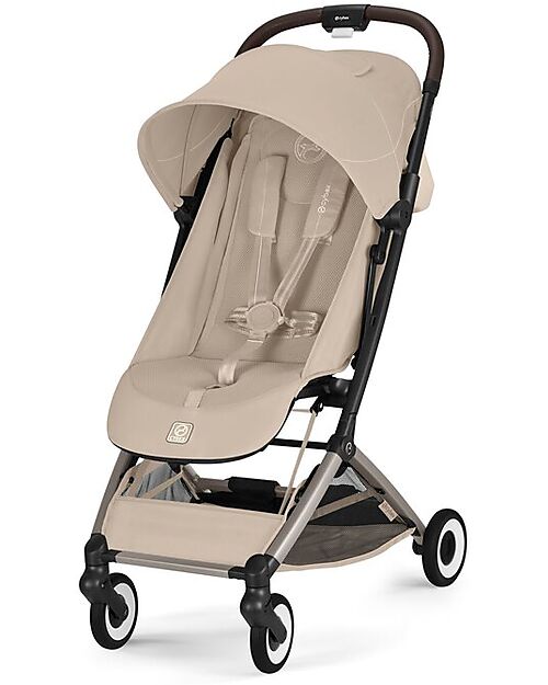 Cybex Passeggino Orfeo - Almond Beige - Telaio Taupe Passeggini Leggeri