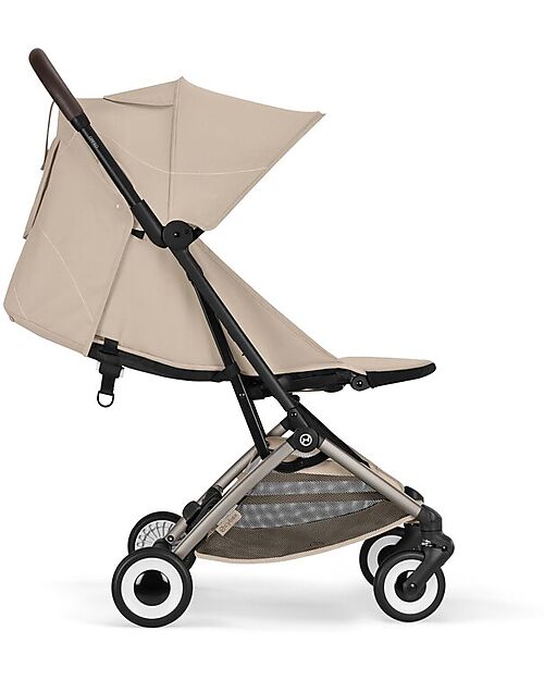 Cybex Passeggino Orfeo - Almond Beige - Telaio Taupe Passeggini Leggeri