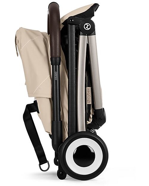 Cybex Passeggino Orfeo - Almond Beige - Telaio Taupe Passeggini Leggeri