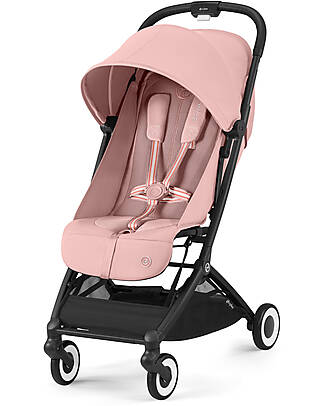 Cybex Passeggino Orfeo - Candy Pink -  Con Dettaglio Telaio Black Passeggini Leggeri
