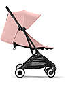 Cybex Passeggino Orfeo - Candy Pink -  Con Dettaglio Telaio Black Passeggini Leggeri