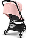 Cybex Passeggino Orfeo - Candy Pink -  Con Dettaglio Telaio Black Passeggini Leggeri