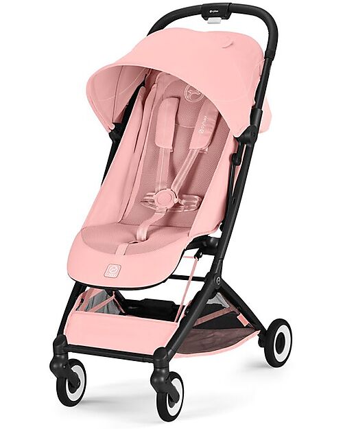 Cybex Passeggino Orfeo - Candy Pink - Telaio Nero Passeggini Leggeri