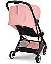 Cybex Passeggino Orfeo - Candy Pink - Telaio Nero Passeggini Leggeri