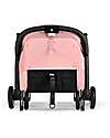 Cybex Passeggino Orfeo - Candy Pink - Telaio Nero Passeggini Leggeri