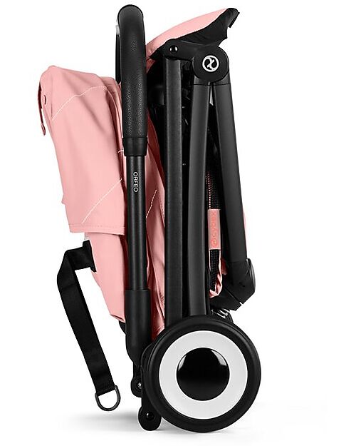 Cybex Passeggino Orfeo - Candy Pink - Telaio Nero Passeggini Leggeri