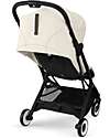 Cybex Passeggino Orfeo - Canvas White - Con Dettaglio Telaio Black Passeggini Leggeri