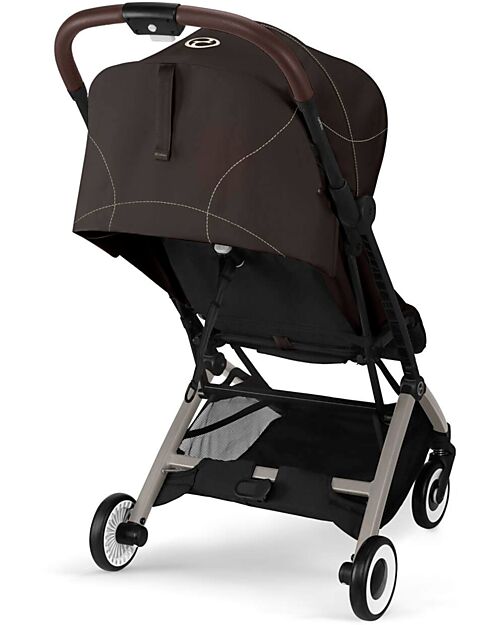 Cybex Passeggino Orfeo - Chocolate Brown - Con Dettaglio Telaio Taupe Passeggini Leggeri
