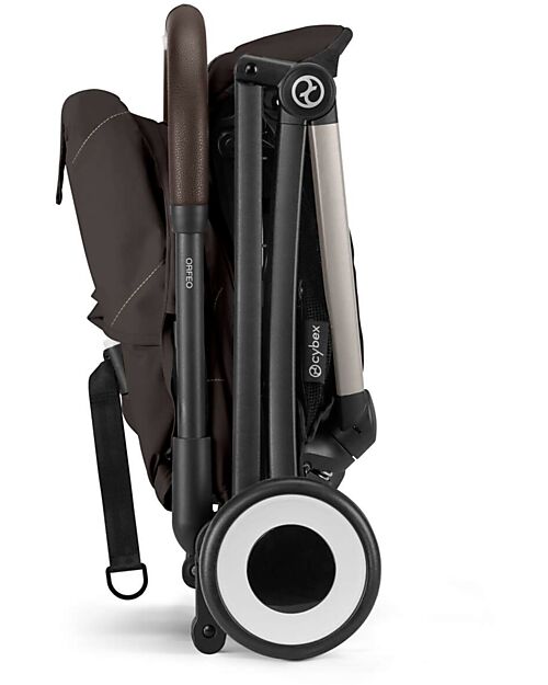 Cybex Passeggino Orfeo - Chocolate Brown - Con Dettaglio Telaio Taupe Passeggini Leggeri